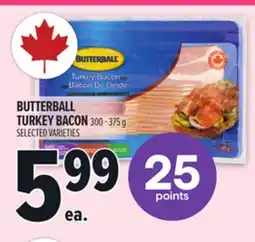 Metro BUTTERBALL TURKEY BACON offer
