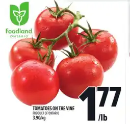 Metro TOMATOES ON THE VINE offer
