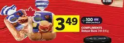 Foodland COMPLIMENTS Deluxe Buns offer
