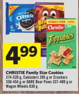 Foodland CHRISTIE Family Size Cookies offer