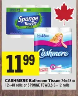Foodland CASHMERE Bathroom Tissue offer