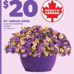 Loblaws PC ANNUAL BOWL, 10INCH offer
