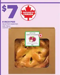 Loblaws 8 INCH PIES, 595-750G offer