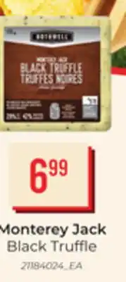 Loblaws MONTEREY JACK BLACK TRUFFLE offer