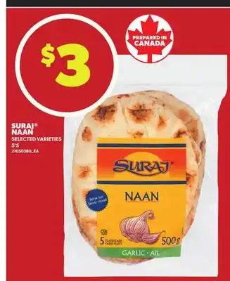 Loblaws SURAJ NAAN, 5'S offer