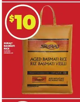 Loblaws SURAJ BASMATI RICE 3.63KG offer