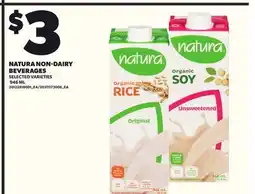 Loblaws NATURA NON-DAIRY BEVERAGES, 946ML offer