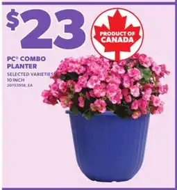 Loblaws PC COMBO PLANTER, 10 INCH offer
