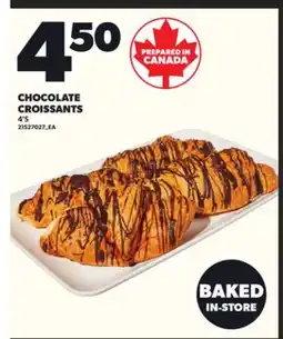 Loblaws CHOCOLATE CROISSANTS, 4'S offer