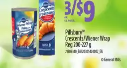 Loblaws PILLSBURY CRESCENTS/WIENER WRAP REG, 200-227G offer