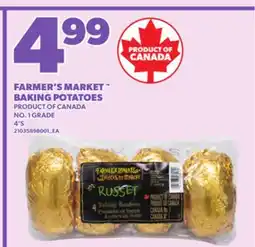 Loblaws FARMER'S MARKET BAKING POTATOES, 4'S offer