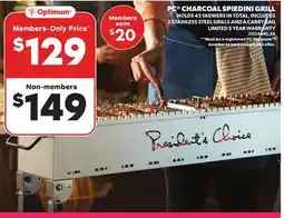 Loblaws PC CHARCOAL SPIEDINI GRILL offer
