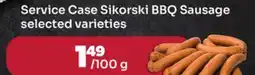 Loblaws SERVICE CASE SIKORSKI BBQ SAUSAGE offer