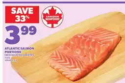 Loblaws ATLANTIC SALMON PORTIONS, 113G offer
