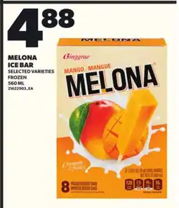 Loblaws MELONA ICE BAR 560ML offer