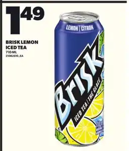 Loblaws BRISK LEMON ICED TEA, 710 ml offer