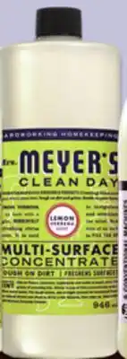 Loblaws MRS. MEYERS MULTI-SURFACE CONCENTRATE 946ML offer