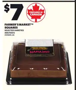 Loblaws FARMER'S MARKET SQUARES, 400/450G offer