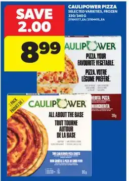 Real Canadian Superstore CAULIPOWER PIZZA, 330/340 G offer