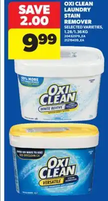 Real Canadian Superstore OXI CLEAN LAUNDRY STAIN REMOVER, 1.28/1.36 KG offer