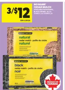 Real Canadian Superstore NO NAME CEDAR MULCH, 42.5 L offer