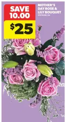 Real Canadian Superstore MOTHER'S DAY ROSE & LILY BOUQUET offer