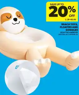 Real Canadian Superstore BEACH TOYS, FLOATIES AND GOGGLES offer