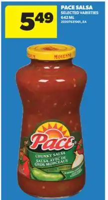 Real Canadian Superstore PACE SALSA, 642 ML offer