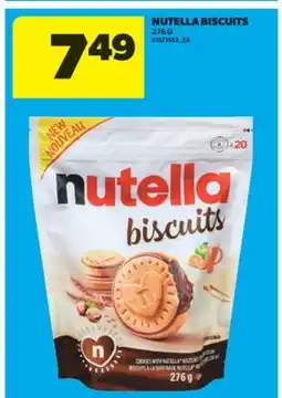 Real Canadian Superstore NUTELLA BISCUITS, 276 G offer