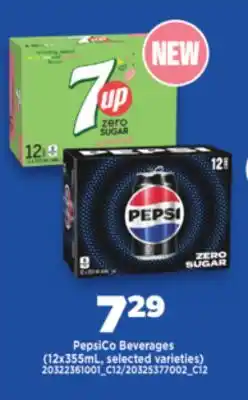 Real Canadian Superstore PEPSICO BEVERAGES, 12X355ML offer