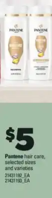 Real Canadian Superstore PANTENE HAIR CARE offer