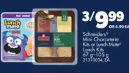 Real Canadian Superstore SCHNEIDERS MINI CHARCUTERIE KITS OR LUNCH MATE LUNCH KITS, 67 G -105 G offer