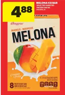 Real Canadian Superstore MELONA ICE BAR, 560 ML offer