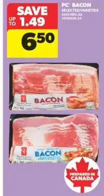 Real Canadian Superstore PC BACON offer