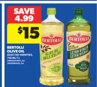Real Canadian Superstore BERTOLLI OLIVE OIL, 750 ML/1 L offer