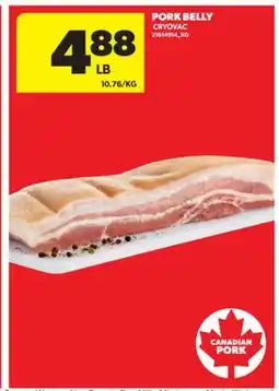 Real Canadian Superstore PORK BELLY offer