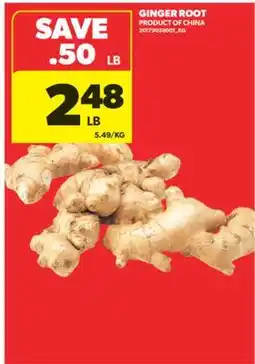 Real Canadian Superstore GINGER ROOT offer