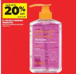 Real Canadian Superstore B. TAN SELF TANNING PRODUCTS offer