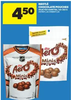 Real Canadian Superstore NESTLÉ CHOCOLATE POUCHES, 135-203 G offer