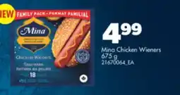 Real Canadian Superstore MINA CHICKEN WIENERS, 675 g offer