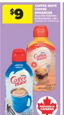 Real Canadian Superstore COFFEE-MATE COFFEE ENHANCER, 1.89 L offer