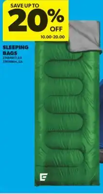 Real Canadian Superstore SLEEPING BAGS offer