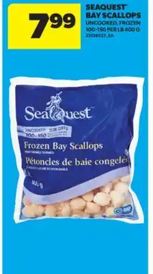 Real Canadian Superstore SEAQUEST BAY SCALLOPS, 100-150 PER LB 400 G offer