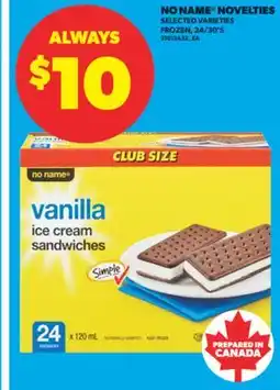 Real Canadian Superstore NO NAME NOVELTIES, 24/30'S offer