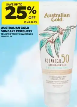 Real Canadian Superstore AUSTRALIAN GOLD SUNCARE PRODUCTS offer
