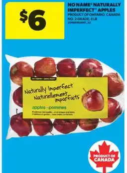 Real Canadian Superstore NO NAME NATURALLY IMPERFECT APPLES, 6 LB offer