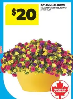 Real Canadian Superstore PC ANNUAL BOWL, 10 INCH offer