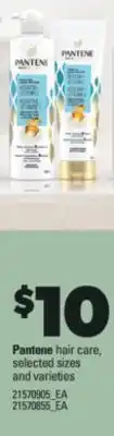 Real Canadian Superstore Pantene hair care offer