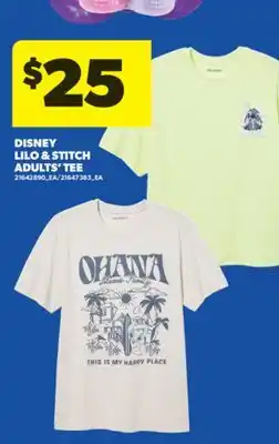 Real Canadian Superstore DISNEY LILO & STITCH ADULTS' TEE offer