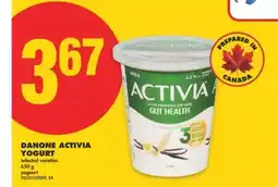 No Frills DANONE ACTIVIA YOGURT, 650 g offer